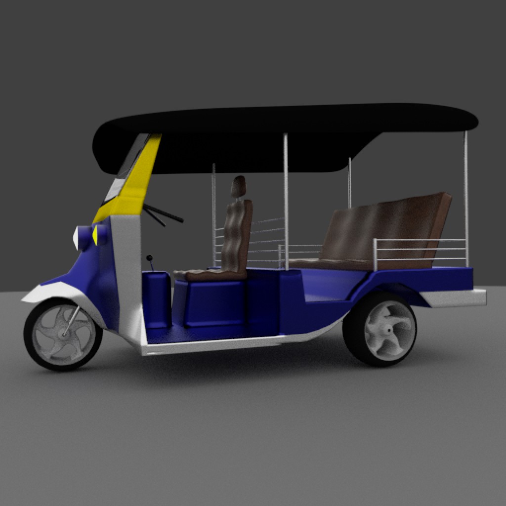 Three Wheeled Taxi preview image 1